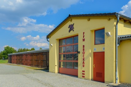 Feuerwehrdepot im Ortsteil Brockau